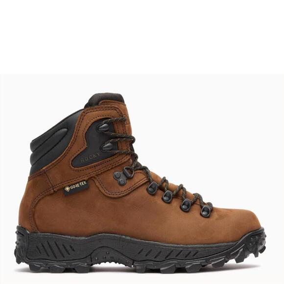 NEW ROCKY men\'s ridgetop gore-tex waterproof hiker boot 5212 in brown main image 4